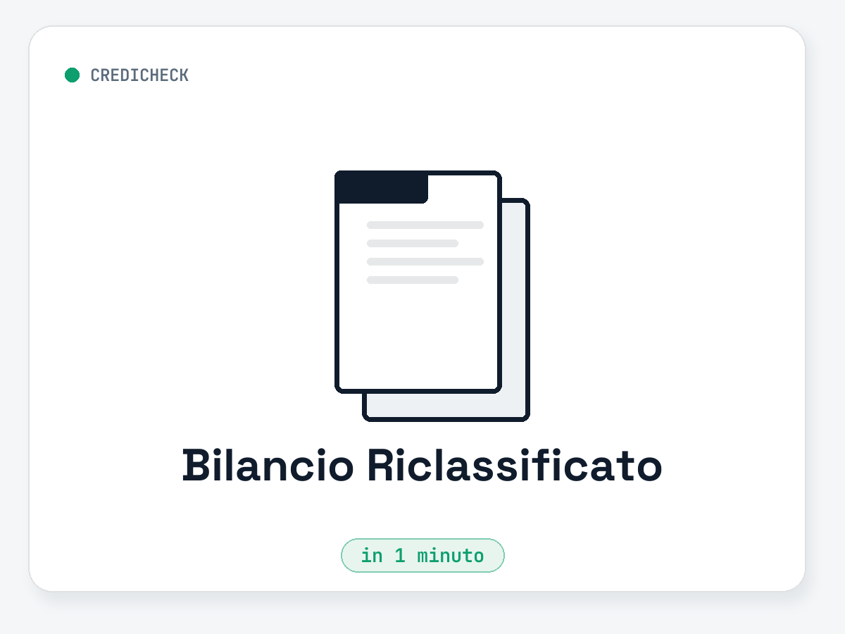Bilancio Riclassificato