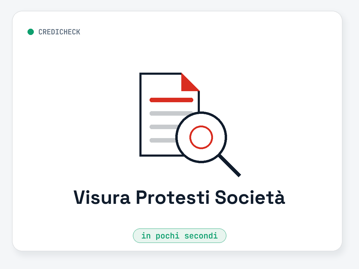 Visura Protesti Società