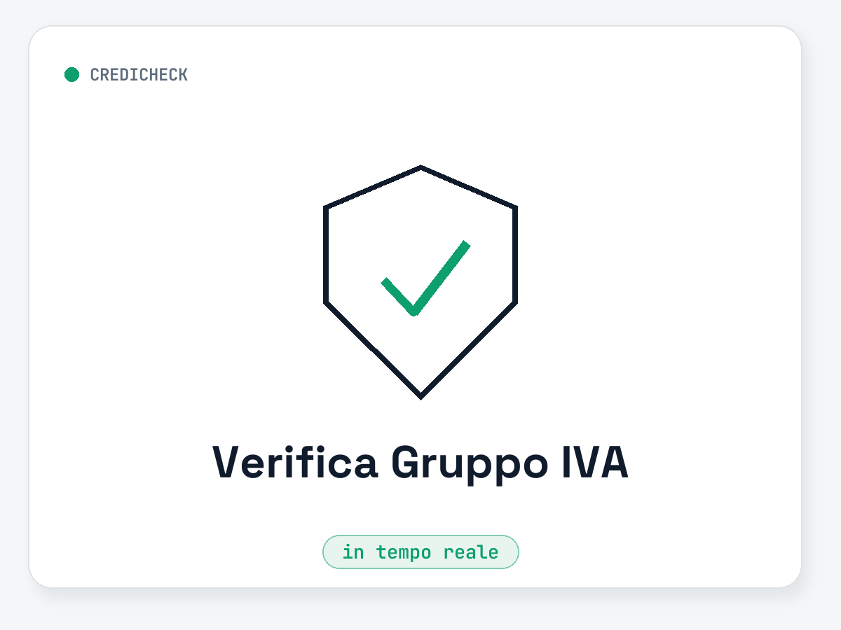 Verifica Gruppo IVA