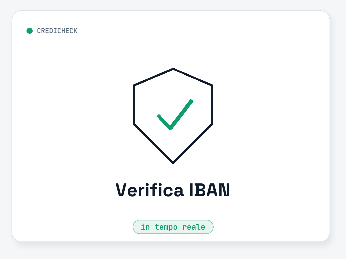 Verifica IBAN